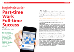 Part-time Work Full-time Success
