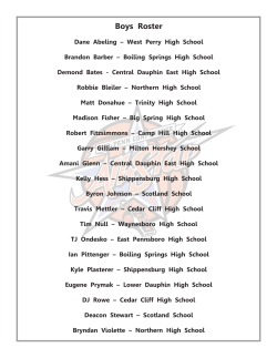 2009 CPBOA All Star Game Program.indd