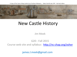 New Castle History - nc