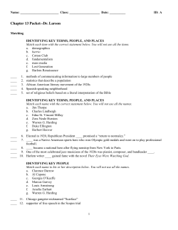 ExamView Pro - Chapter13packet.tst