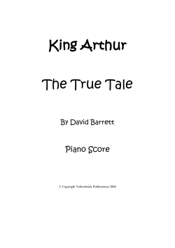 King Arthur The True Tale - Yellowbrick Publications