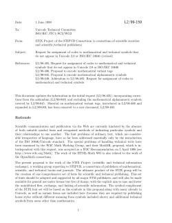 L2/99-159 - American Mathematical Society