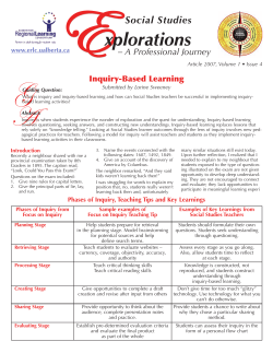 Inquiry-Based Learning File