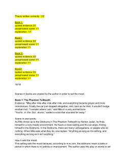 Outline Exemplar 1