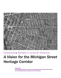 A Vision for the Michigan Street Heritage Corridor