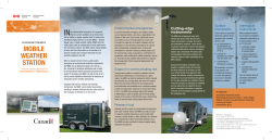MOBILE WEATHER STATION