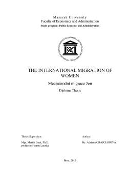 International migration of women