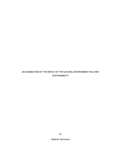 AN EXAMINATION OF THE IMPACT OF THE NATURAL