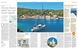 Discover Ithaca`s golden bays and ancient legends