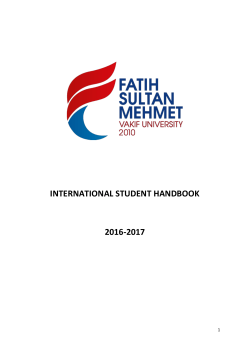 international student handbook 2016-2017