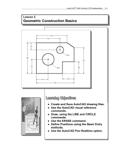Geometric Construction Basics