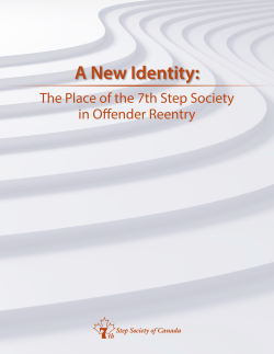 A New Identity - 7th Step Society of Canada