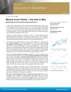 Economics Flashnote - Online.citibank.pl