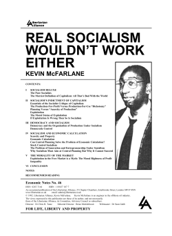 real socialism wouldn`t work either