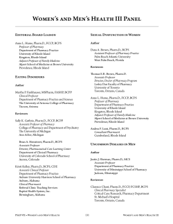 Faculty and Faculty Disclosures