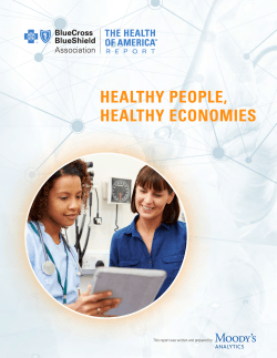 healthy people, healthy economies