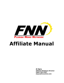 FNN Affiliate Manual