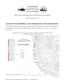 Crew Employment and Compensation