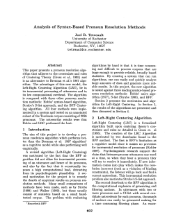 Analysis of Syntax-Based Pronoun Resolution Methods
