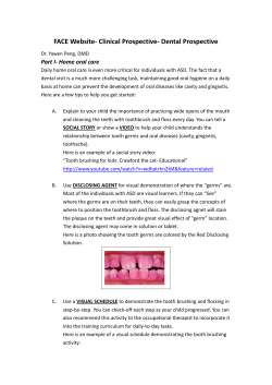 FACE Website- Clinical Prospective