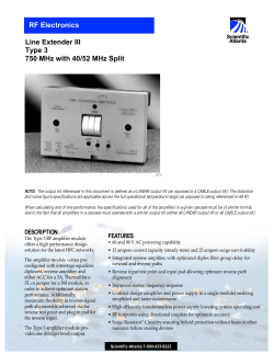 LE III Type 3 with 40/52 MHz Split (Linear Tilt) - 570848