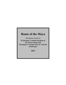 Route of the Maya - Overseas Adventure Travel