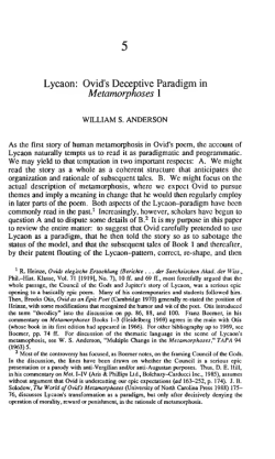 Lycaon - IDEALS @ Illinois