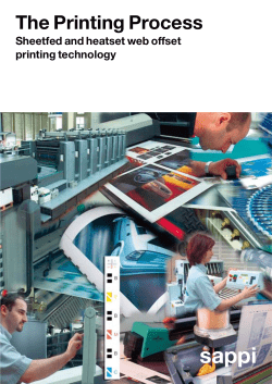 The Printing Process - University of Miami
