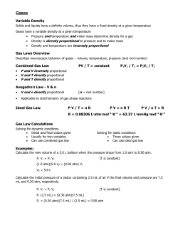 New topics for intro/gen chem