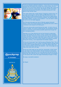 pockprep - Pocklington School