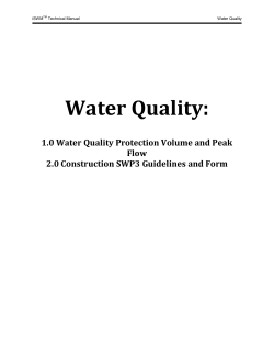 Water Quality - iSWM