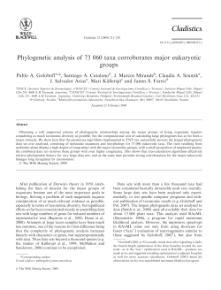 Phylogenetic analysis of 73 060 taxa corroborates