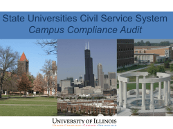 State Universities Civil Service System Campus