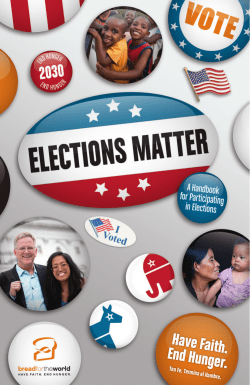 Elections Matter Guide
