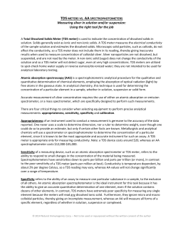 Measuring silver in solution and/or suspension: Using the right tool