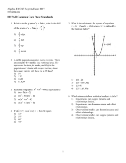 0117AII Common Core State Standards