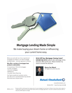 Mortgage Lending Made Simple