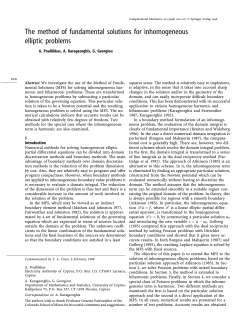 The method of fundamental solutions for inhomogeneous elliptic