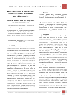 Talanta 108 (2013), pp. 11-18 - Laboratory of Nanobiotechnology