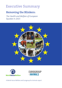 Executive Summary - Animal Welfare Intergroup