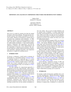 definition and analysis of composition structures