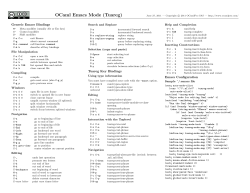 OCaml Emacs Mode (Tuareg)