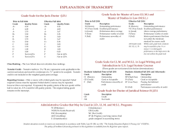 explanation of transcript