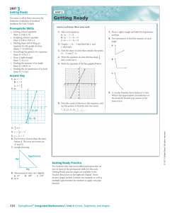 Unit 3 Getting Ready TE - Newell-Math