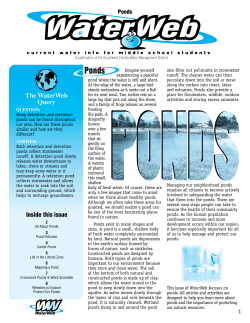 The WaterWeb Query - Southwest Florida Water Management District