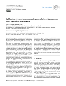 Calibration of a non-invasive cosmic-ray probe for