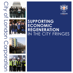 supporting economic regeneration in the city