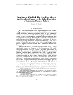 Hamilton at Wits End