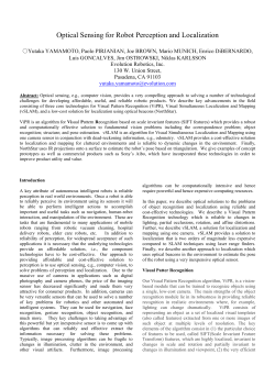 Low-cost localization for consumer robots using