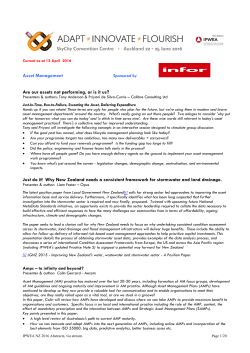 Asset Management Are our assets not performing, or is it us?